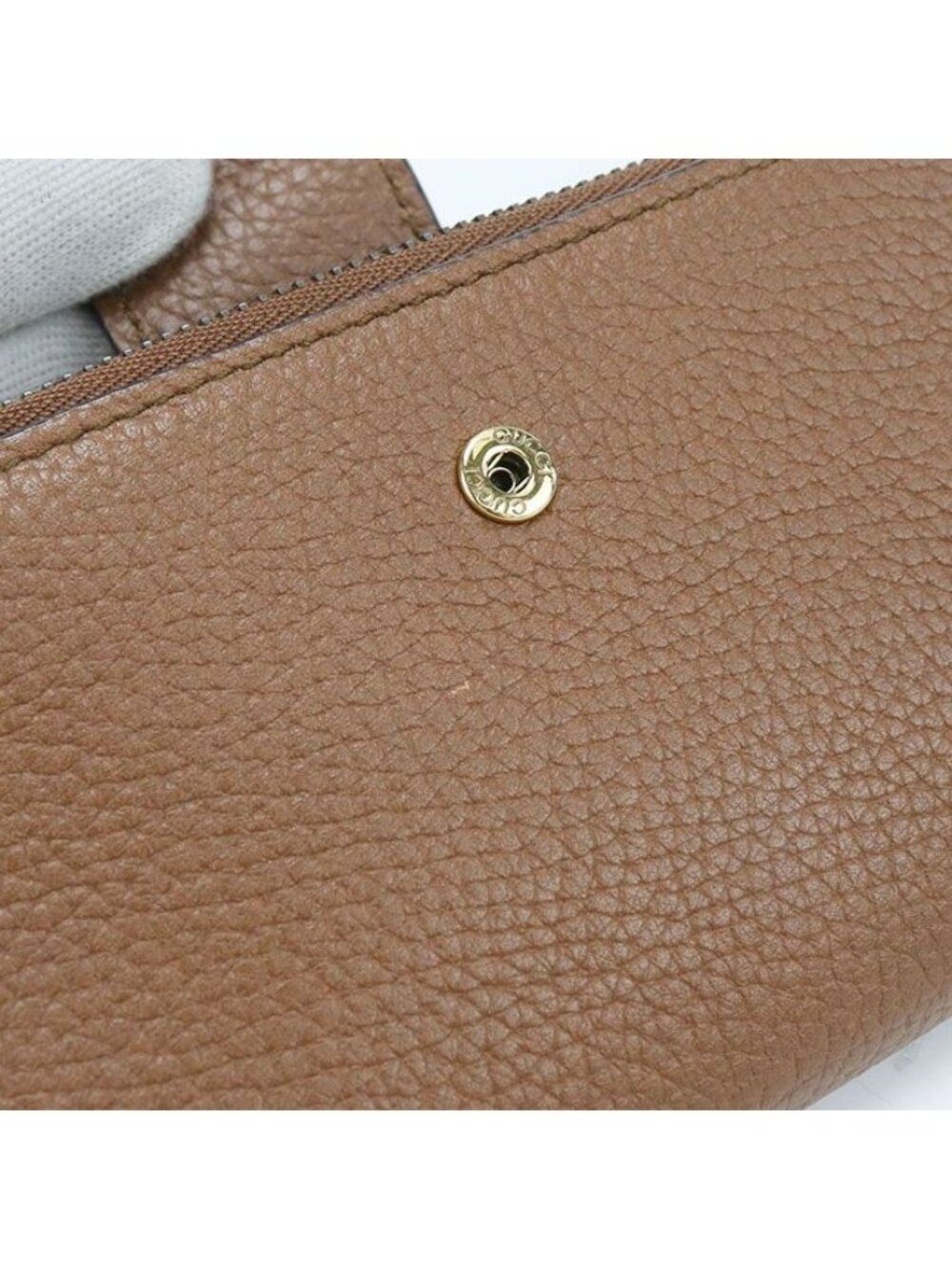 Gucci Compact Wallet with Bamboo Double Aabxm Bifold Leather - Picture 7 of 7